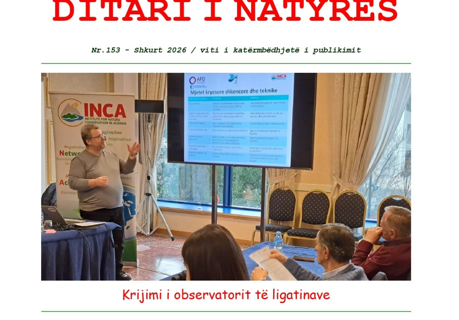 Ditari Natyrës nr.153 - Shkurt 2026